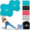 Seatwith Genouillere Yoga (Lot de 2) - Protege Genoux avec Sac de Transport + PDF d´Exercices- Soulagement & coussin protège genoux, Poignets et Coudes - 20 x 20 cm - Noir