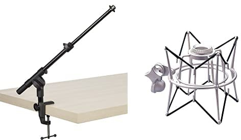 Samson MBA18 Microphone Boom Arm + Samson SP01 Spider Microphone Shockmount