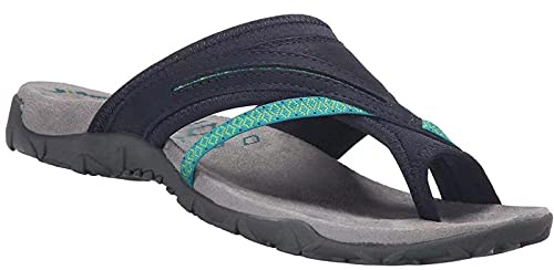 2021 Nya ortotiska sandaler för kvinnor, snygg öppen tå korrigeringssandal, platt häl flip-flops sommar avslappnad strand