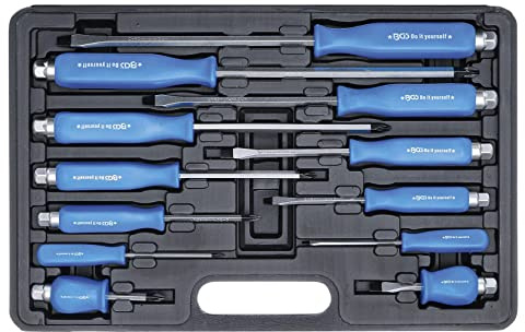 TOURNEVIS A LAME TRAVERSANTE DIY - JEU DE 12 TOURNEVIS