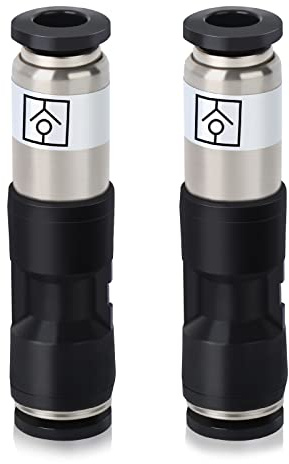 ERGAOBOY 2 st 4 mm luftkomprimerade backventilkontakter, luftflöde Push to Connect-beslag