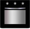 SIA FSO59BL Built-in Single Electric Fan Oven and Grill, Multi-function With Timer, A Energy Rating, Black, 2 Years Parts & Labour Guarantee