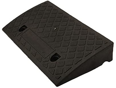 Rampes de trottoir pour allée, 50 cm x 27 cm x 7 cm, hauteur de 7 cm, rampe d'allée pour trottoir, rampes de seuil robustes, rampes portables pour trottoir, voitures, fauteuils roulants, mobilité des