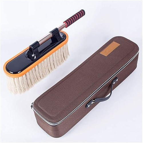 Outil de Nettoyage de plumeau à poignée Extensible en Microfibre, Brosse de Lavage de Voiture, dissolvant de plumeau de Cire de Nettoyage Antistatique en Microfibre