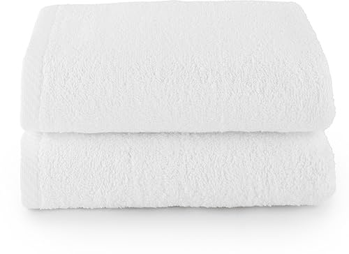 Top Towel – Toallas Baño de Manos (2 Piezas): Toallas Lavabo Suaves y Absorbentes – Algodón 100%, 400 g/m², No Dejan Pelusa