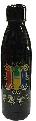 Harry Potter Trinkflasche, 650 ml, Thermoflasche aus Titan