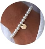 TINGN Personalisiert Armband für Sie, Personalisiert Armband Damen für Frauen, Armband M, Buchstabe Kundengebundene Geschenke für Armbänder Damen, Mädchen, Kundengebundene Schmuckgeschenke Ideal