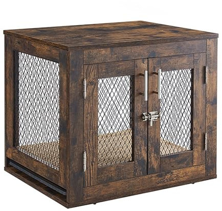 Moderne Hundehütte Haustierkäfig für mittelgroße Hunde Holz Indoor Hundekäfig Schrank Multifunktional Hundehaus TV Schrank Tierkäfig Hundebox für Mittelgroße Kleine Hunde bis zu 73kg. ( Color : Classi