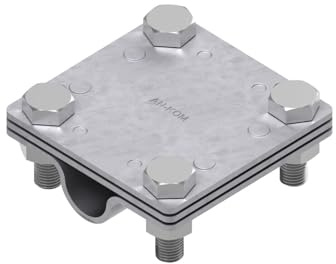 Tiefenerder Erder Erdung SET 3m 2x1500mm Ø16 feuerverzinkt - Längenauswahl (Klemme DIN Ø16)