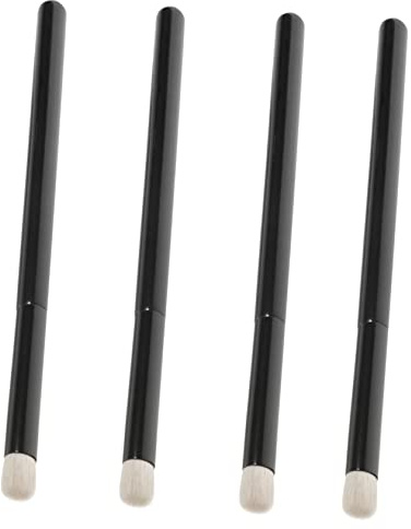 WRITWAA 4stücke Lippenpinsel Make-up Pinsel Für Lippenstift Lipgloss Kosmetiktasche Tragbar Concealer-pinsel Für Frauen Make-up-tools