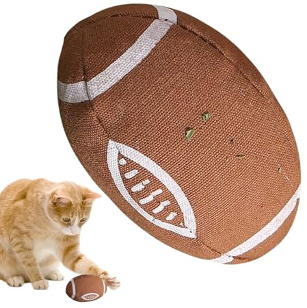 Palla giocattolo per gatti interattivi | Giocattoli per la cura dei denti per gatti | Gioco di arricchimento portatile con - e le attività di mordere per animali domestici, casa, giardino, viaggio