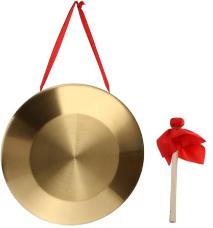 Gong de Cobre para Niños, Juego 1 Pieza, Instrumento
