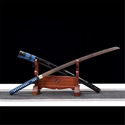 STARMS 103 cm Samurai-Schwert Mit Scheide, Hölzernes Katana, Handgefertigtes Bokken Für Kendo-Training, Home-Display, Cosplay, Collect/a