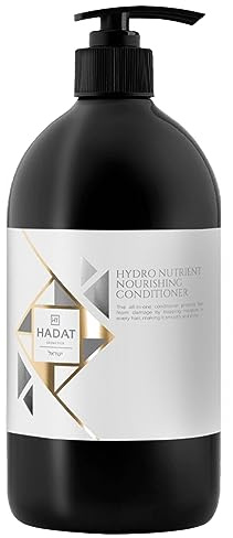 HADAT Cosmetics Haarspülung (800 ml) für die Haarpflege - weichmachende und feuchtigkeitsspendende Behandlung für trockenes und strapaziertes Haar, tief feuchtigkeitsspendendes haar, glanz
