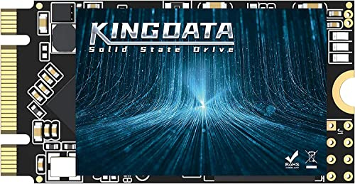 KINGDATA M.2 2242 högpresterande 2 TB Ngff SSD-hårddisk för SATA III 6Gb/s stationär bärbar dator med SSD (2TB, M.2 2242)