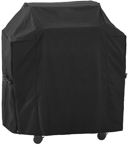 WELL GRILL Abdeckhaube für Rösle Videro G3/G3-S Gasgrill, Grill Abdeckung Wetterfeste für Rösle BBQ-Station Videro G3 Zubehör, 600D, Praktischer Reißverschluss, Schwarz