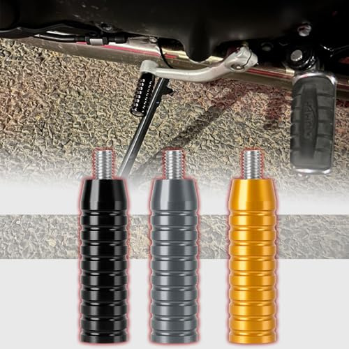 WOOGA Motorcycle Accessories Gear Shift Lever Pedal Enlarger Foot Peg Cover Shifter Extension Compatible for Triu&m&ph Bonneville T120 T100 Adventurer SPEEDMASTER SCR&Ambler (Black)