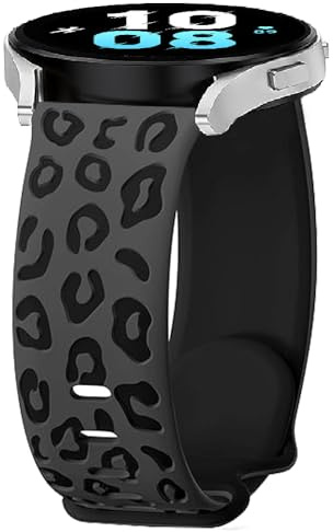 Leopard Ersättningsrem för Polar Vantage V3/M3/M2/M,Grit X/X2 Pro/Street X, 22mm Silikon Sport Armband Klockarmband, Ersättningsband för OPPO Watch X2/X/2/2R,Kompatibel med Oneplus Watch 3 47mm/2/2R