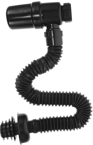 LIFKOME Bathroom Sink Drain Tube Abs Material Drainage Fitting Sink Waste Kit Easy Installation and Clog-resistant Design