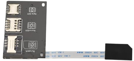 Agmoctz 2730 Convertitore Di Strumenti Di Attivazione Nano SIM Esterna in Estensione Smart Card IC 4In1 per Kit Adattatore Scheda SIM