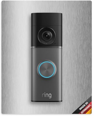 iSecur Blende passend für Ring Videotürklingel aus Edelstahl - az227