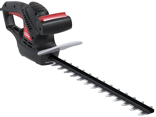 Güde GEH 510-500 - Tagliasiepi elettrico, 230 Volt, 500 Watt di potenza del motore, lunghezza di taglio 45,7 cm, spessore di taglio 1,6 cm, freno elettrico a arresto rapido, design ergonomico