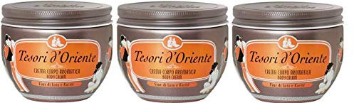 Tesori d Oriente Fior di Loto Körpercreme Fior di Loto und Karitè 3 x 300 ml