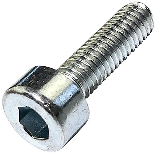 AERZETIX - C47603 - Lot de 100 pièces - Boulons M3x10 - à tête Hexagonale intérieur - Ø3x10mm - DIN 912 - Classe 8.8 - en Acier Zingué - Bricolage - Outillage d'assemblage/Quincaillerie