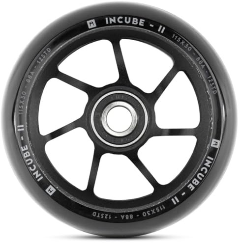 Ethic Incube 12STD V2 Stunt Scooter Rolle (115mm - Schwarz)