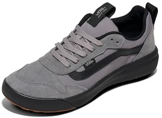 Vans Men's Range EXP Shoe | Athletic Fashion Sneakers for Walking, Hiking & Everyday Wear, Suede/Canvas Frost Gray/Black, 11