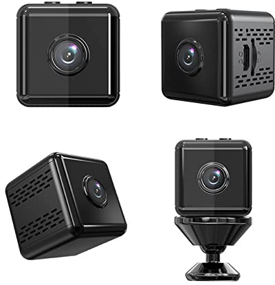 Wireless , 1080p Night Vision Indoor Security Camera, Motion Detection Loop Recording Small WiFi Camera for Indoor Outdoor