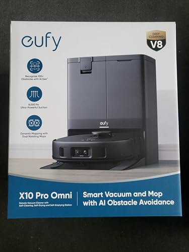 eufy Reinigungsroboter mit Selbstentleerungsstation X10 Pro Omni