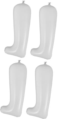 Holibanna 2paare Aufblasbare Schuhspanner Für Hohe Stiefel Unterstützung Zur Vermeidung Von Knicken Und Falten Für Pflege Von Stiefeln