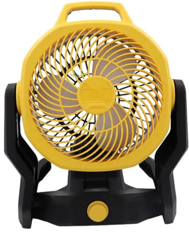 Pocoiau Camping Fan Rechargeable Battery Powereds Outdoor Tent Fan, Personals USB Desk Fan for Camping, Fishing,