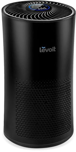 LEVOIT Luftreiniger mit CADR 400m³/h für große Räume, Luftfilter gegen Staub Pollen, Air Purifier Raumluftreiniger mit Luftqualitätssensor Auto Schlafmodus Timer für Allergiker Raucher