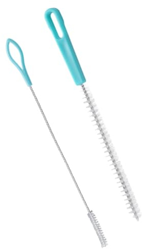 Cepillo Plástico 2 Piezas para Limpiar Agujeros de Raíz de Loto