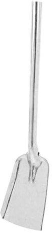 HAPINARY Pala de Carbón de Hierro Compacta para Chimenea y Barbacoa, Pala Plana Multiuso Color Plata para Limpieza en Cocina y Exterior