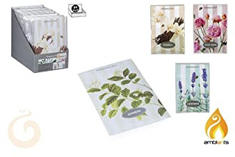 Saquitos Aromáticos para Armarios. Diseño Vintage, con Estilo Original (12cm X 17,5cm) - Hogar y Más
