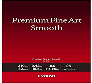 Canon FA-SM2 Premium FineArt Smooth Fortmat A4, 25 Blatt