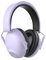 JLab JBuddies Protect Protectores Auditivos para Niños - Reducción de Ruido de 23dB NRR, Protectores Auriculares Ajustables para Niños, Bebés, Niños y Niñas - Lila