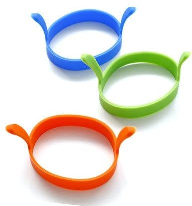 ThraKi stampi per Uova in Camicia, for friggere 1pc Utensile da Cucina for stampi for Uova, Uova d'Amore antiaderenti in Silicone Medico Uova Fritte Stampo for friggere Pancake Anello for Uova Fritte