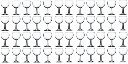 JORISELECTION VERRES A PIED X 48 VERRE A VIN - VERRE BALLON 19 CL VERRE A EAU