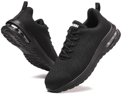 Furuian Chaussures de Sécurité Hommes Femmes Légère Basket de Securite Chaussures de Travail Homme Embout en Acier Bottes de Sécurité