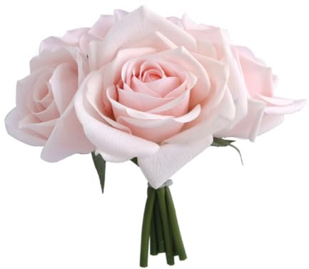MUSISALY 1 Stück Künstlicher Rosenstrauß Feuchtigkeitsspendende Blumendeko Lebendige Rosenornament Für Zuhause