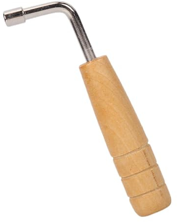 Lyre Harp Stimmschlüssel, professioneller Stimmschlüssel für Lyre Harfe – | L-förmiges Stimmgerät, Werkzeug mit quadratischer Spitze für Harfeninstrument