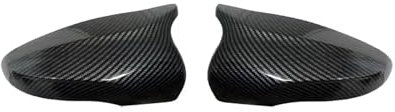 Auto Spiegelkappe Für VW Für Golf 6 MK6 Für GTI Für GTD 2009-2013 Auto Rückspiegel Abdeckung Spiegelkappen Außenspiegel(Carbon Fiber Pattern)