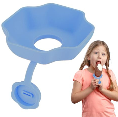 Porta ghiaccioli freeze, porta ghiaccioli per bambini | Porta ghiaccioli riutilizzabile senza gocce per la classe alimentare, cattura le gocce prima del rilascio, supporto per caramelle fredde per uso