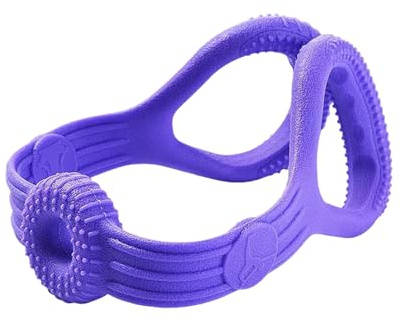 Figur 8 fitnessband – motståndsrör, elastiskt träningsband | bärbar styrketräningssladd för ryggtoning, axlar flexibilitet träning, armspänningsrep, rese yogautrustning för