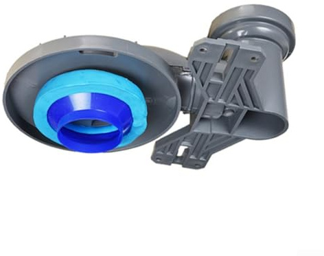 Sifone per WC in PVC, regolabile, a prova di perdite e componente a prova di perdite, per tubi di uscita da 110 mm, compatibile con WC intelligenti e convenzionali (350 mm)