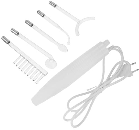 LOORGVEL Dispositivo de Alta Frecuencia Facial Portátil Varita de para Cuidado Piel de Masaje Antienvejecimiento Profesional Accesorio Eléctrico para Limpieza Profunda y Purificación